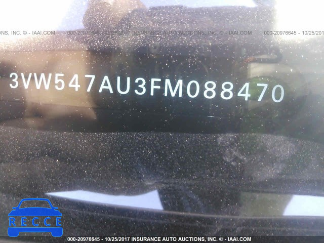2015 Volkswagen GTI 3VW547AU3FM088470 image 8