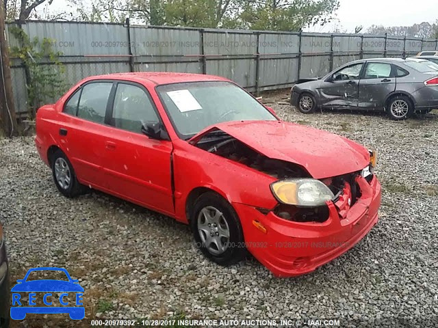 2003 Hyundai Accent GL KMHCG45C53U466387 image 0