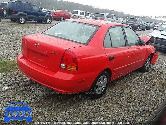 2003 Hyundai Accent GL KMHCG45C53U466387 image 2