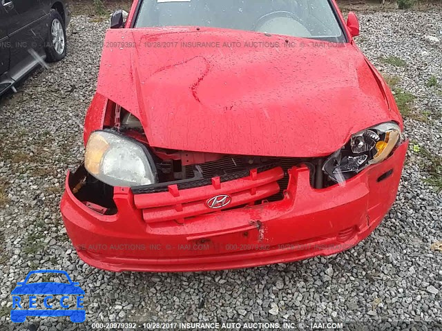 2003 Hyundai Accent GL KMHCG45C53U466387 image 4