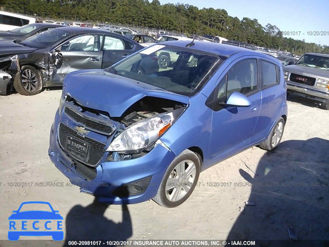 2014 Chevrolet Spark 1LT KL8CD6S90EC555044 image 1