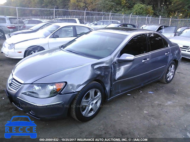 2006 Acura RL JH4KB165X6C011413 зображення 1