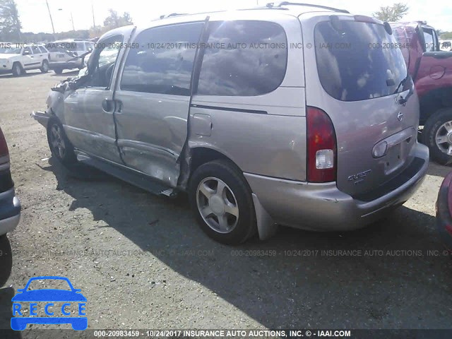 2002 Nissan Quest SE 4N2ZN16T32D808089 Bild 2