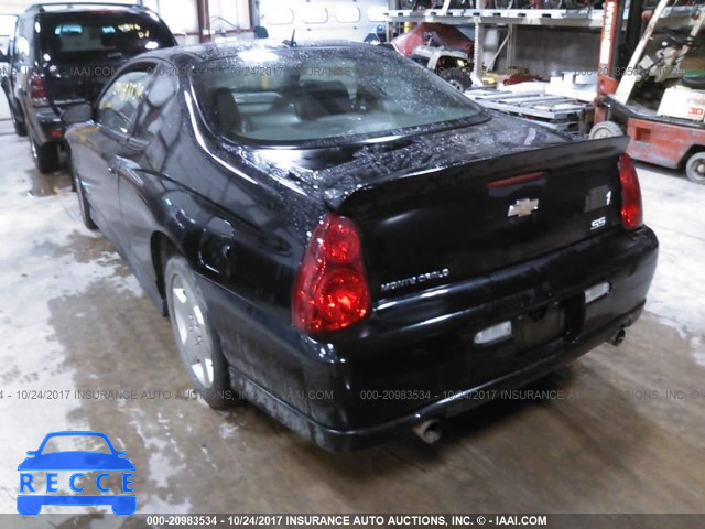 2007 Chevrolet Monte Carlo SS 2G1WL16C279198551 Bild 2