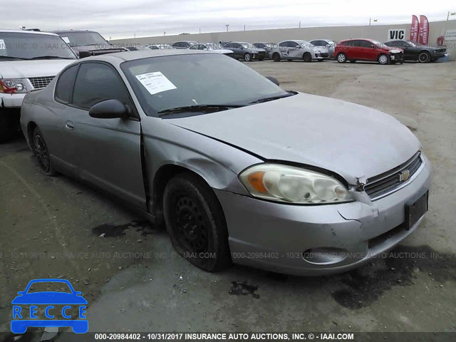 2006 CHEVROLET MONTE CARLO LS 2G1WJ15K069212573 зображення 0