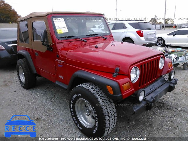 1998 Jeep Wrangler / Tj SPORT 1J4FY19S4WP713717 image 0