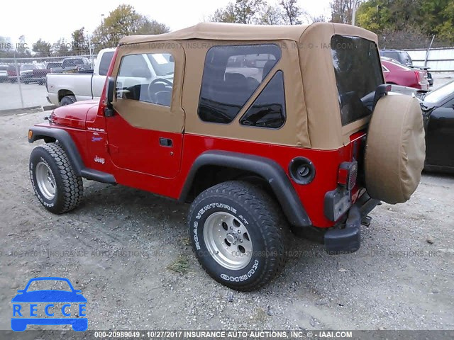 1998 Jeep Wrangler / Tj SPORT 1J4FY19S4WP713717 image 2