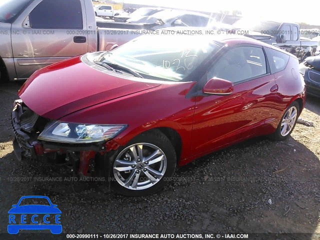 2012 Honda CR-Z EX JHMZF1D66CS000361 image 1