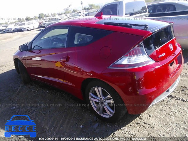 2012 Honda CR-Z EX JHMZF1D66CS000361 image 2
