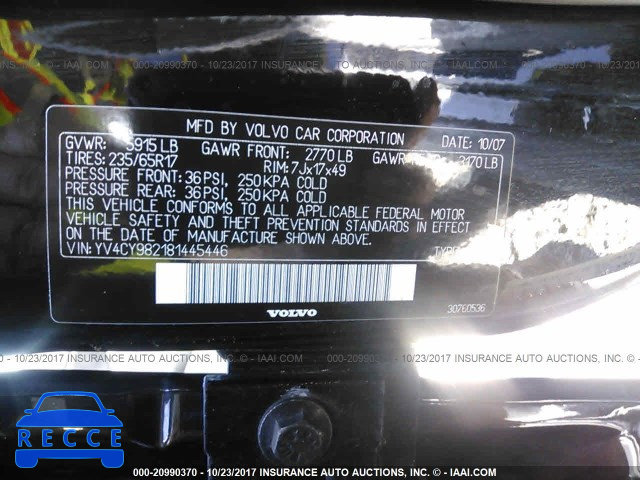 2008 Volvo XC90 3.2 YV4CY982181445446 image 8