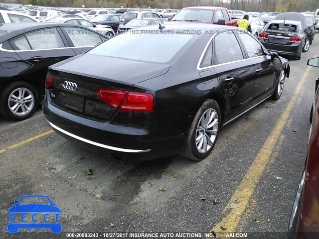 2014 Audi A8 QUATTRO WAUAGAFD3EN010352 зображення 3