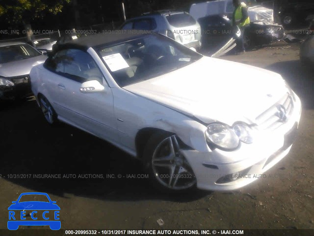 2009 Mercedes-benz CLK 350 WDBTK56F19T104927 image 0