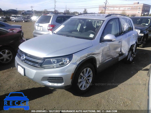 2017 VOLKSWAGEN TIGUAN S/LIMITED WVGBV7AX3HK045430 зображення 1