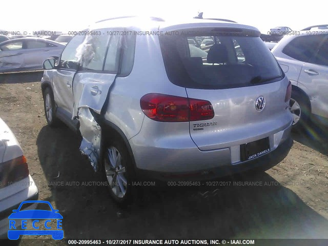 2017 VOLKSWAGEN TIGUAN S/LIMITED WVGBV7AX3HK045430 зображення 2