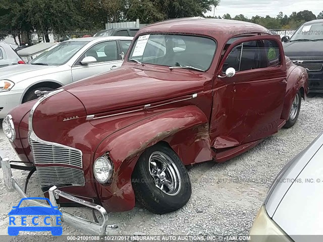 1940 DODGE 2 DOOR COUPE D14110499A4386526 Bild 1