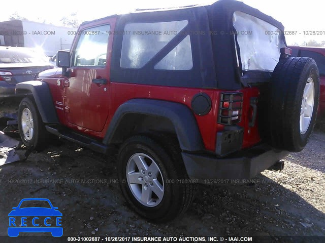 2012 Jeep Wrangler SPORT 1C4AJWAG7CL273245 зображення 2