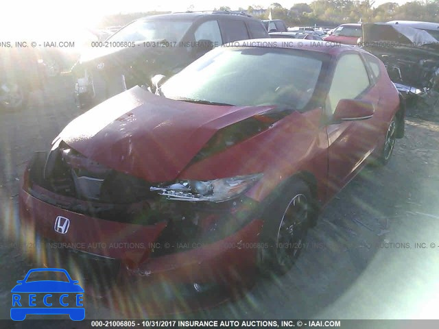 2015 Honda CR-Z EX JHMZF1D69FS002240 image 1