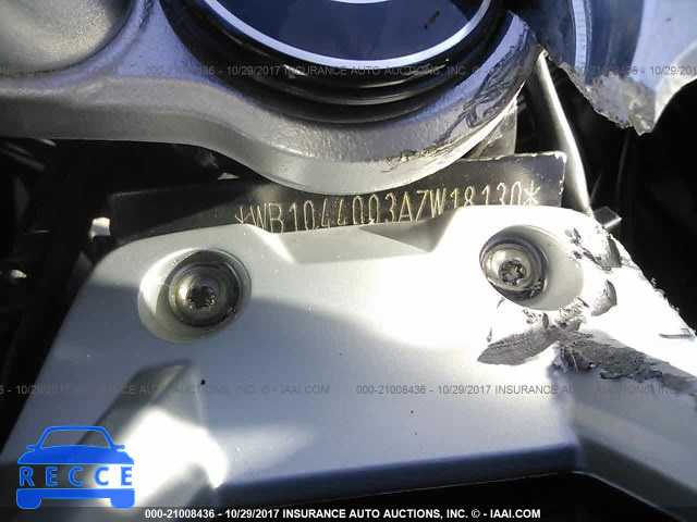 2010 BMW R1200 RT WB1044003AZW18130 image 9