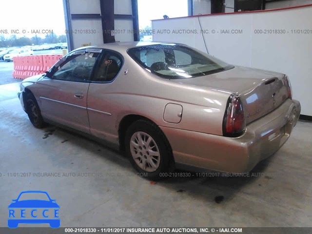 2001 Chevrolet Monte Carlo LS 2G1WW12E219259984 image 2