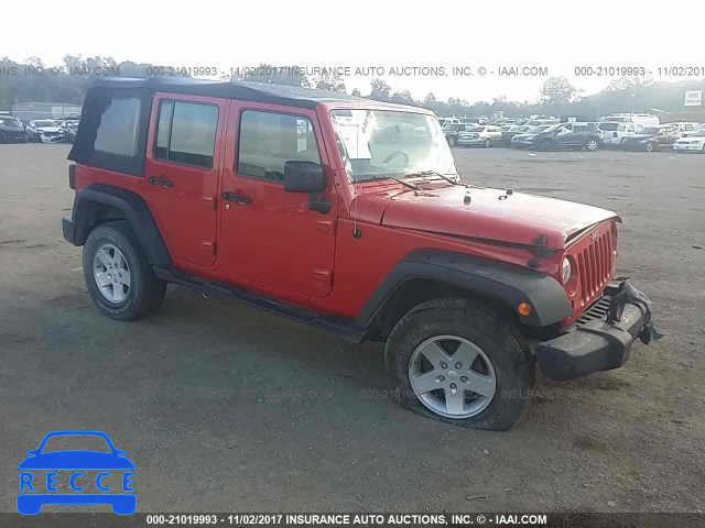 2009 Jeep Wrangler Unlimited X 1J4GA39109L772562 Bild 0