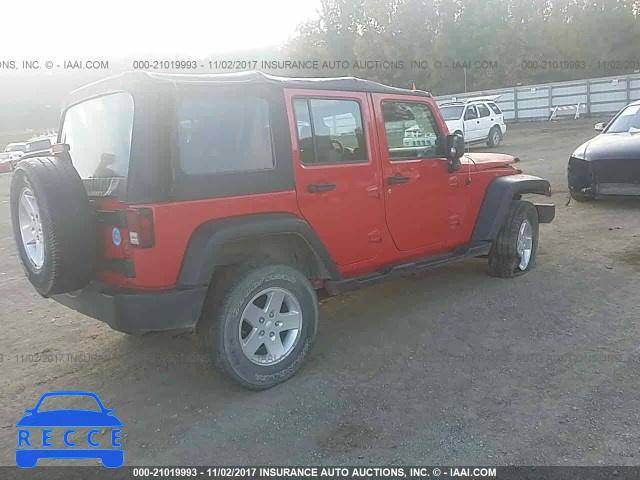 2009 Jeep Wrangler Unlimited X 1J4GA39109L772562 image 3