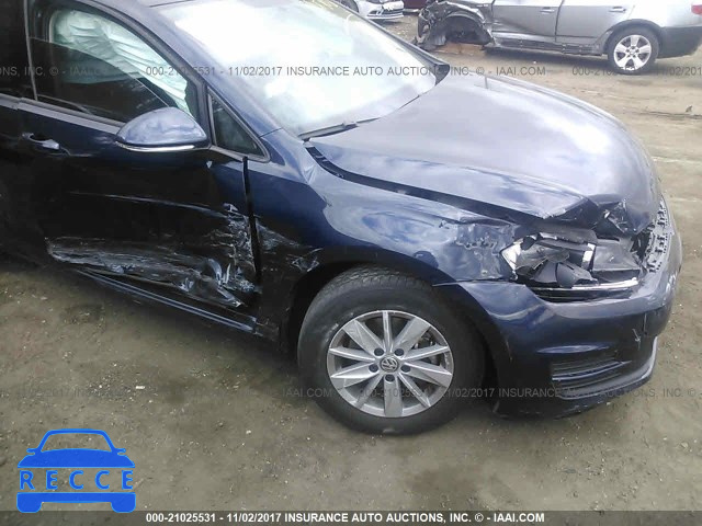 2016 Volkswagen Golf S/SE/SEL 3VW217AU4GM016738 image 5