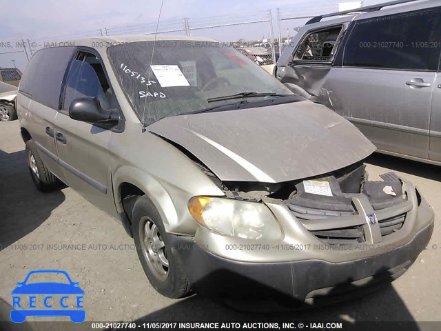 2007 Dodge Caravan SE 1D4GP25B57B196387 зображення 0