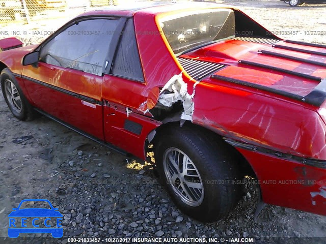 1985 Pontiac Fiero SE 1G2PF37R5FP254035 зображення 5