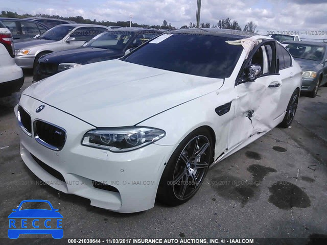 2016 BMW M5 WBSFV9C55GG343601 image 1