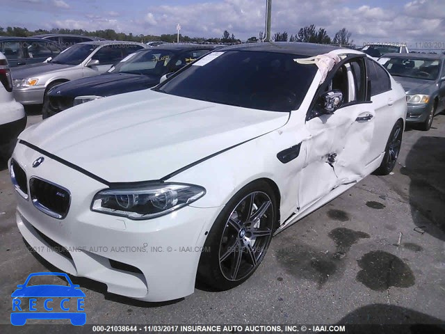 2016 BMW M5 WBSFV9C55GG343601 зображення 5