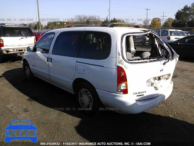 2000 Nissan Quest SE/GLE/GXE 4N2XN11T8YD829799 image 2