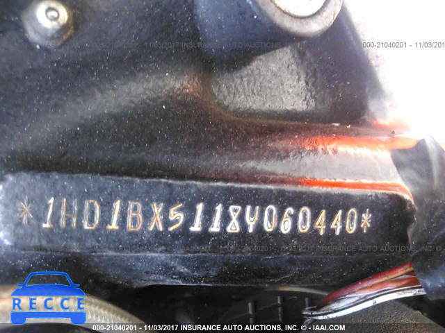 2008 Harley-davidson FLSTF 1HD1BX5118Y060440 зображення 9
