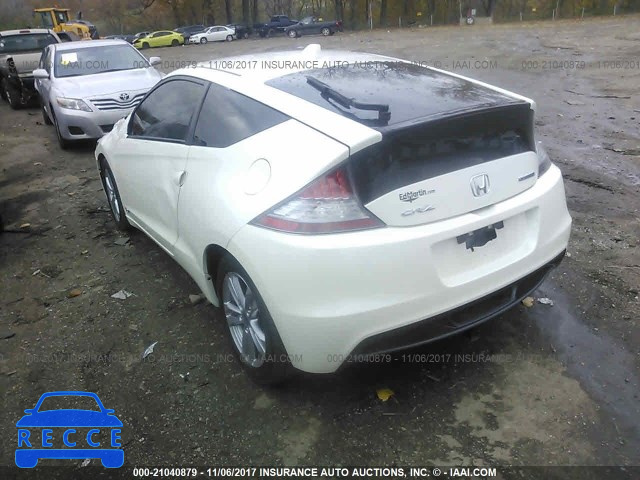 2012 Honda CR-Z EX JHMZF1C6XCS000123 image 2