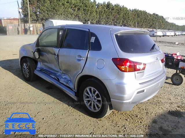 2011 Mitsubishi Outlander Sport ES JA4AP3AU8BZ004745 image 2