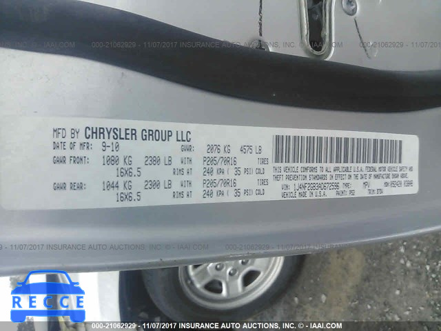 2010 Jeep Patriot SPORT 1J4NF2GB3AD672596 image 8