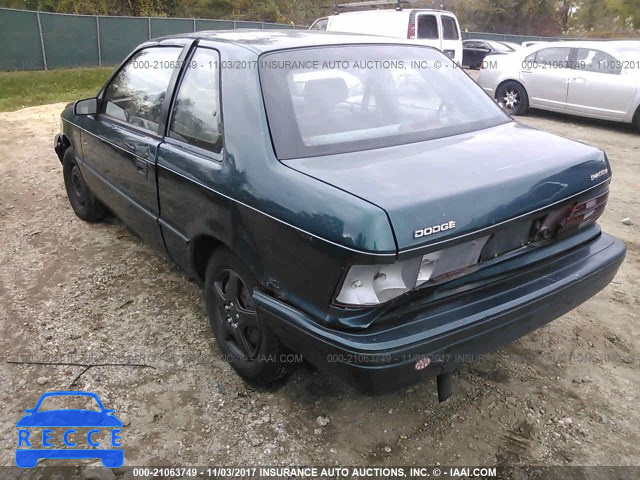 1993 Dodge Shadow 1B3XP24K7PN643381 зображення 5