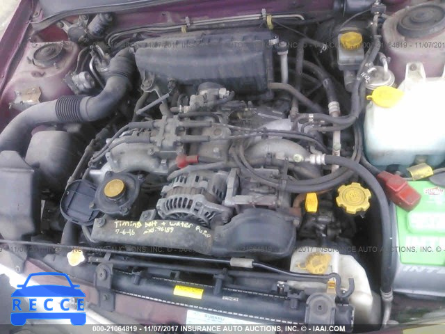 2001 Subaru Impreza OUTBACK SPORT JF1GF48531H803981 image 9