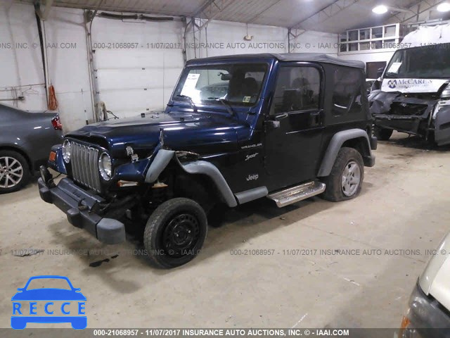 2002 Jeep Wrangler / Tj SPORT 1J4FA49S62P743009 зображення 1