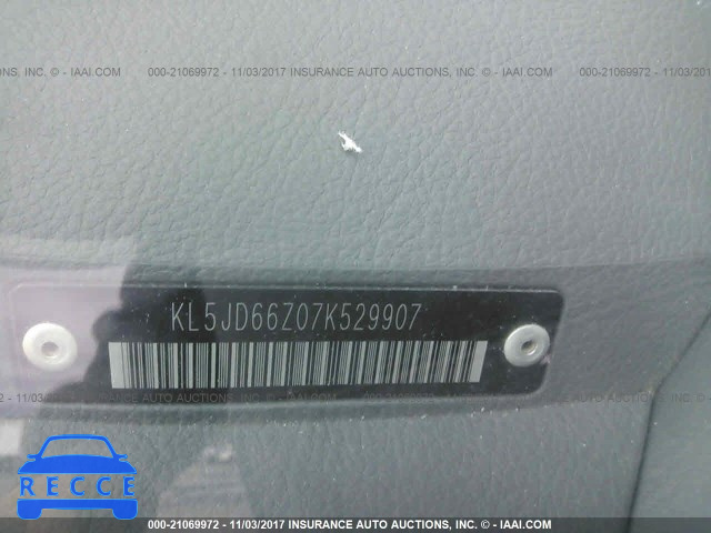 2007 Suzuki Reno CONVENIENCE KL5JD66Z07K529907 image 8