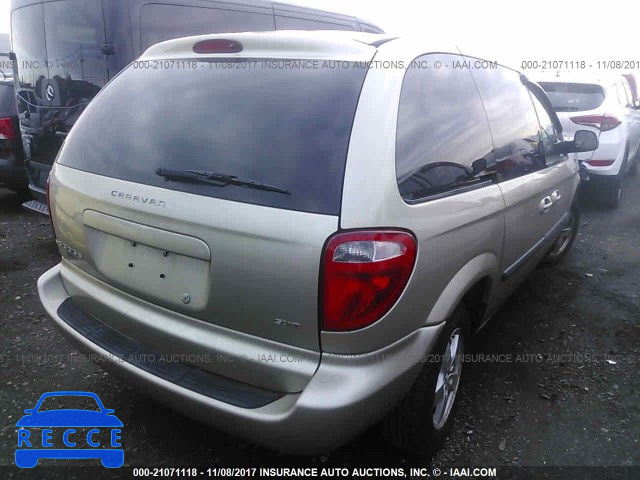 2007 Dodge Caravan SXT 1D4GP45R07B179389 зображення 3