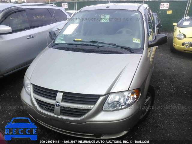 2007 Dodge Caravan SXT 1D4GP45R07B179389 зображення 5