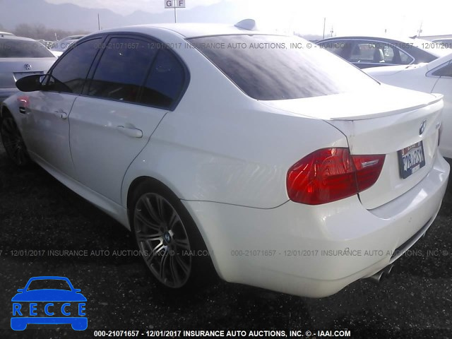 2009 BMW M3 WBSPM93569E201554 image 2