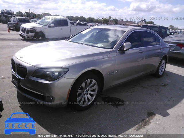 2011 BMW 750 LXI WBAKC8C5XBC431546 зображення 1