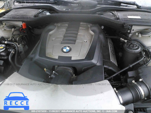 2006 BMW 750 I WBAHL83526DT06342 зображення 9