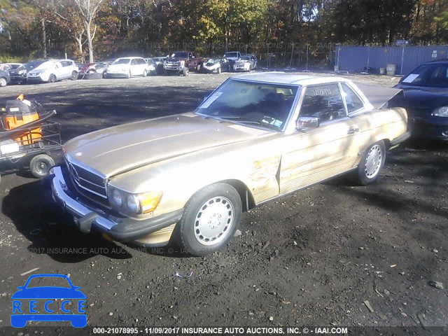 1987 Mercedes-benz 560 SL WDBBA48D3HA062632 image 1