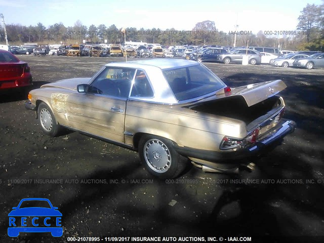 1987 Mercedes-benz 560 SL WDBBA48D3HA062632 image 2