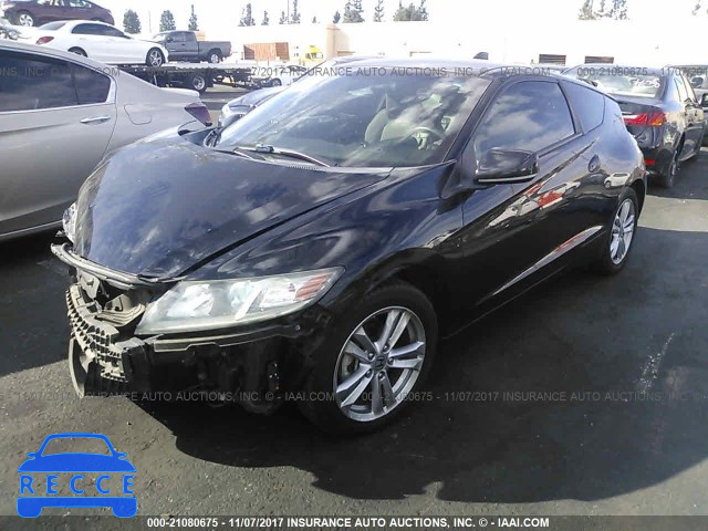 2011 Honda CR-Z EX JHMZF1D61BS013971 image 1