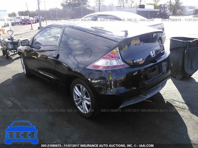 2011 Honda CR-Z EX JHMZF1D61BS013971 image 2