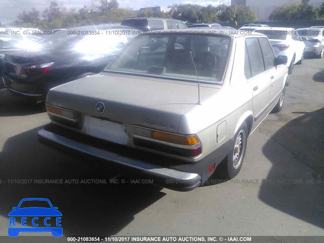 1986 BMW 528 E AUTOMATICATIC WBADK8309G9659607 image 3
