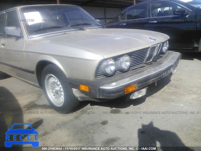1986 BMW 528 E AUTOMATICATIC WBADK8309G9659607 image 5